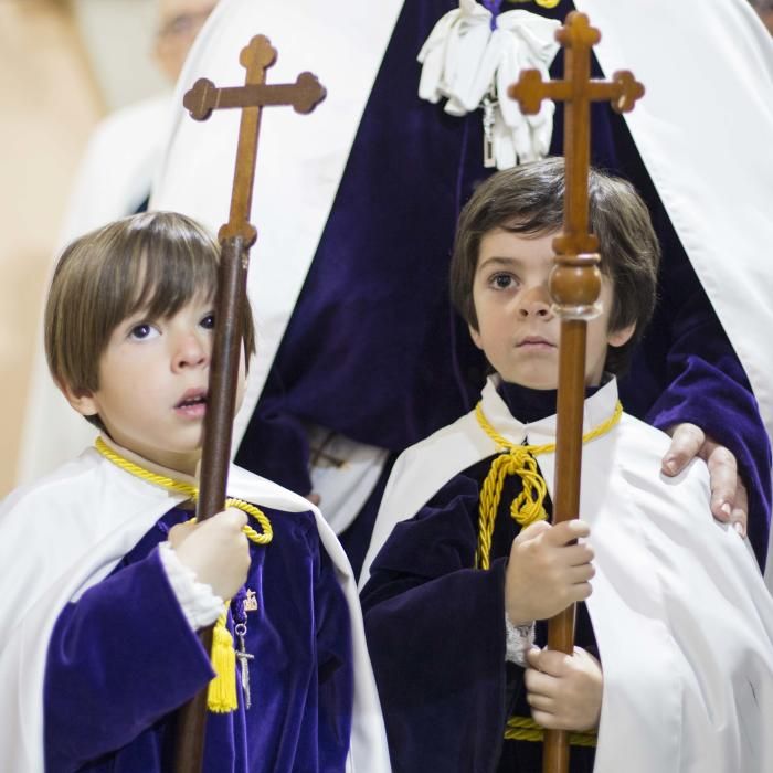 Acto del prendimiento de Jesús, lanzada y procesión en la iglesia de los Ángeles