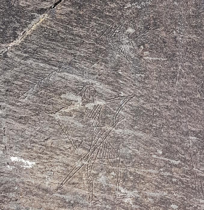 Descobreixen a la Vall d'Àssua centenars de gravats a la pedra de l'Edat mitjana