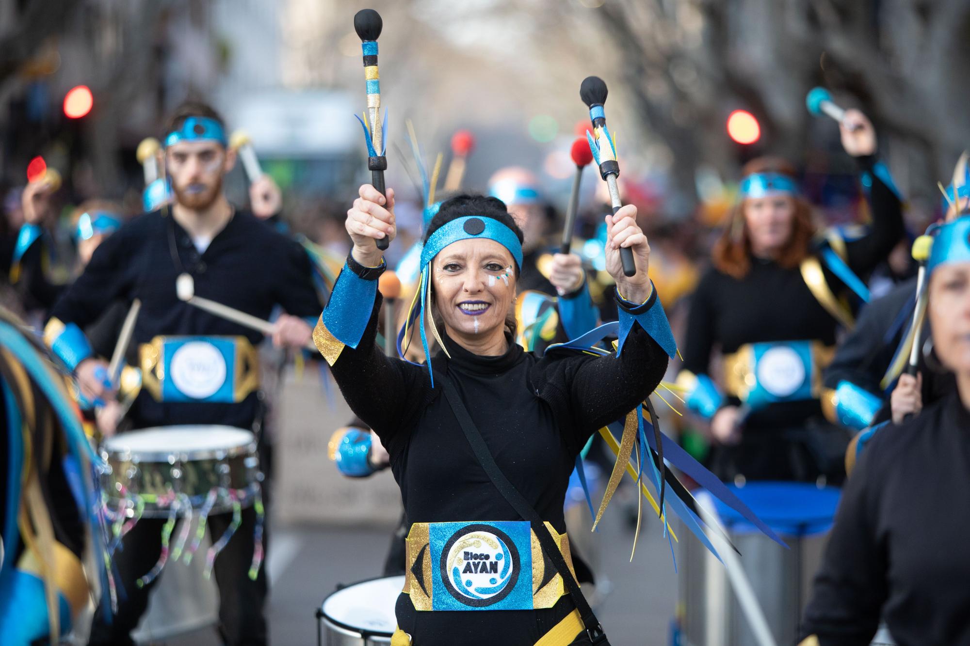 Karneval auf Mallorca: Die besten Bilder vom großen Umzug in Palma