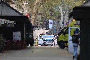 La furgoneta de l’atemptat de les Rambles era per atacar el Camp Nou