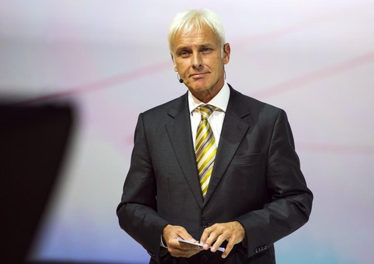 El nou president de Volkswagen, Matthias Müller, en una imatge del setembre passat. El nou president de Volkswagen, Matthias Müller, en una imatge del setembre passat.