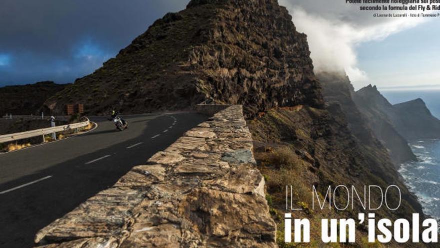 La revista &#039;Motociclismo&#039; publica en Italia un amplio reportaje sobre la Isla