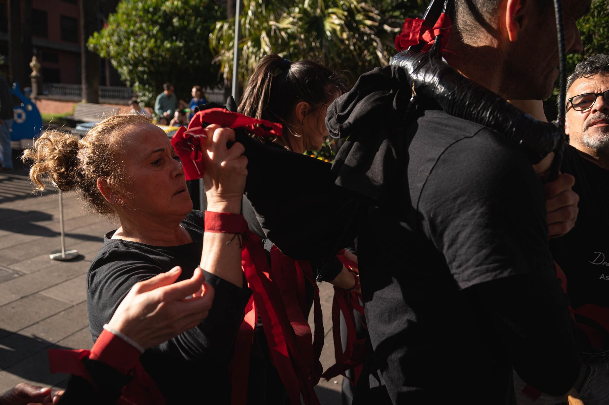 Desfile ‘Diablos y Tarasca’, en La Laguna