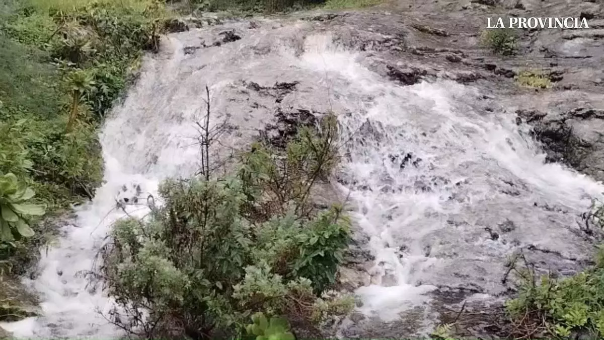 El rosario de borrascas que riega la temporada invernal en Canarias