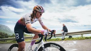 Paula Blasi, en la Vuelta.