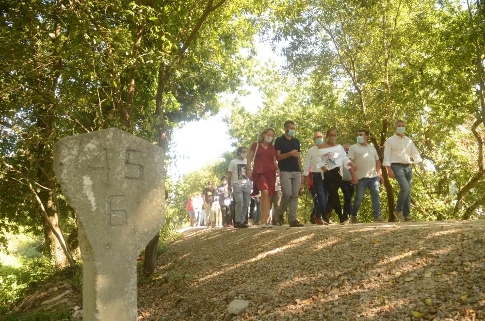 Tres concellos unidos por Vía Verde que discurre por el viejo trazado ferroviario