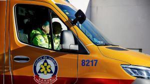 Archivo - Una ambulancia sale de la Base 0 de SAMUR - Protección Civil, en Casa de Campo, a 4 de enero de 2023, en Madrid (España)