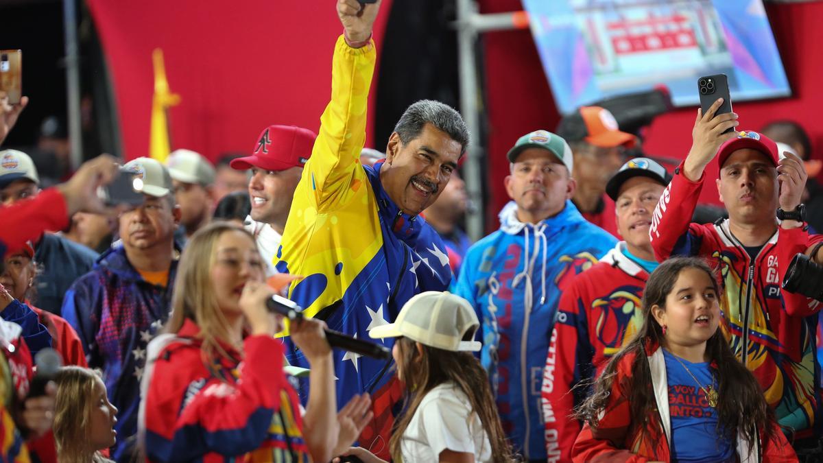 El presidente de Venezuela, Nicolás Maduro