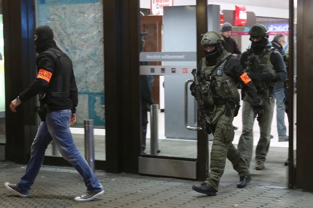 Ataque con hacha en una estación de tren en Alemania