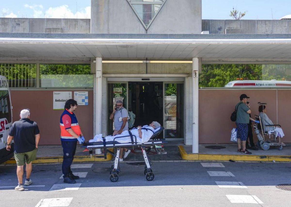 La dana deixa inoperatiu l’hospital de Vilafranca La dana deixa inoperatiu l’hospital de Vilafranca