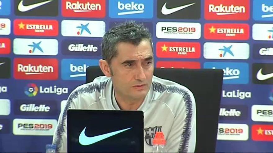Valverde, sobre la ausencia de Dembélé: "No es un castigo"