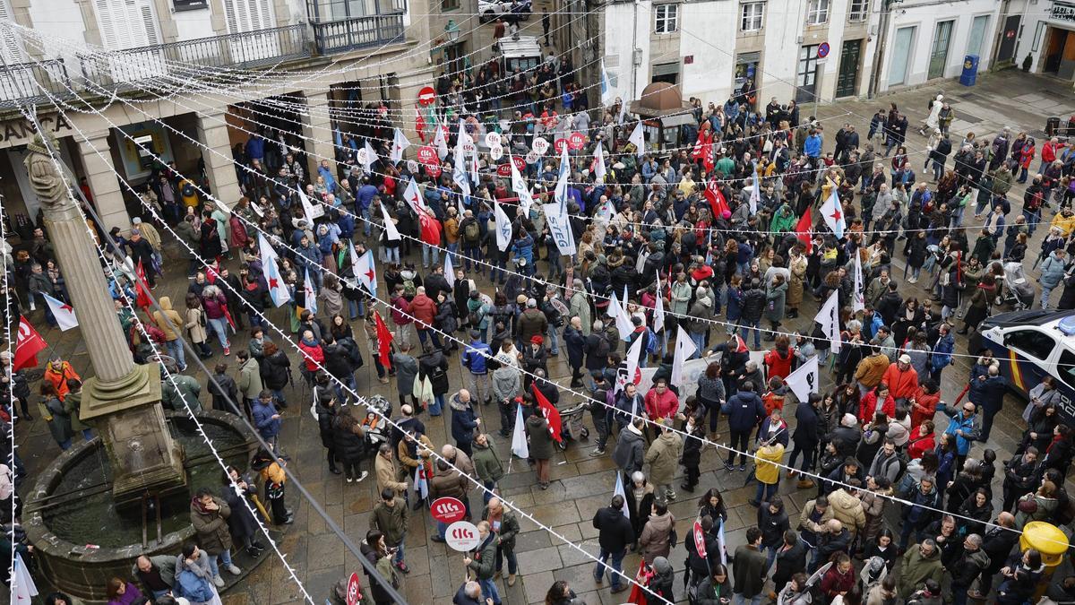 Nueva huelga en Galicia contra el acuerdo de educación