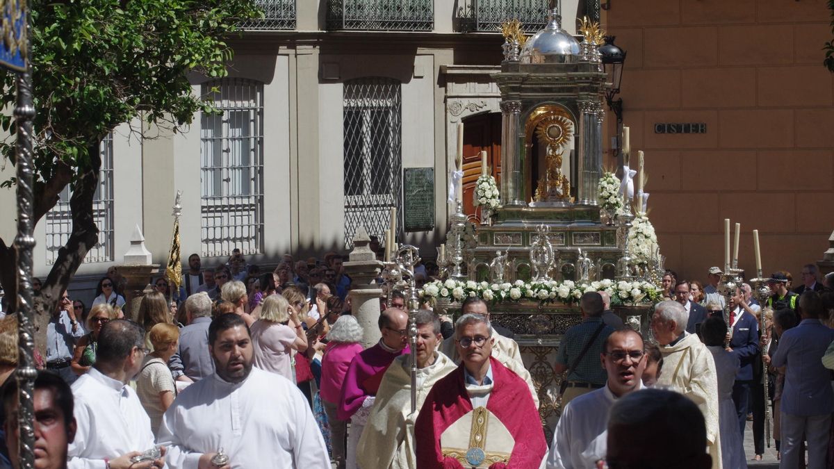 Procesión del Corpus Christi de Málaga.