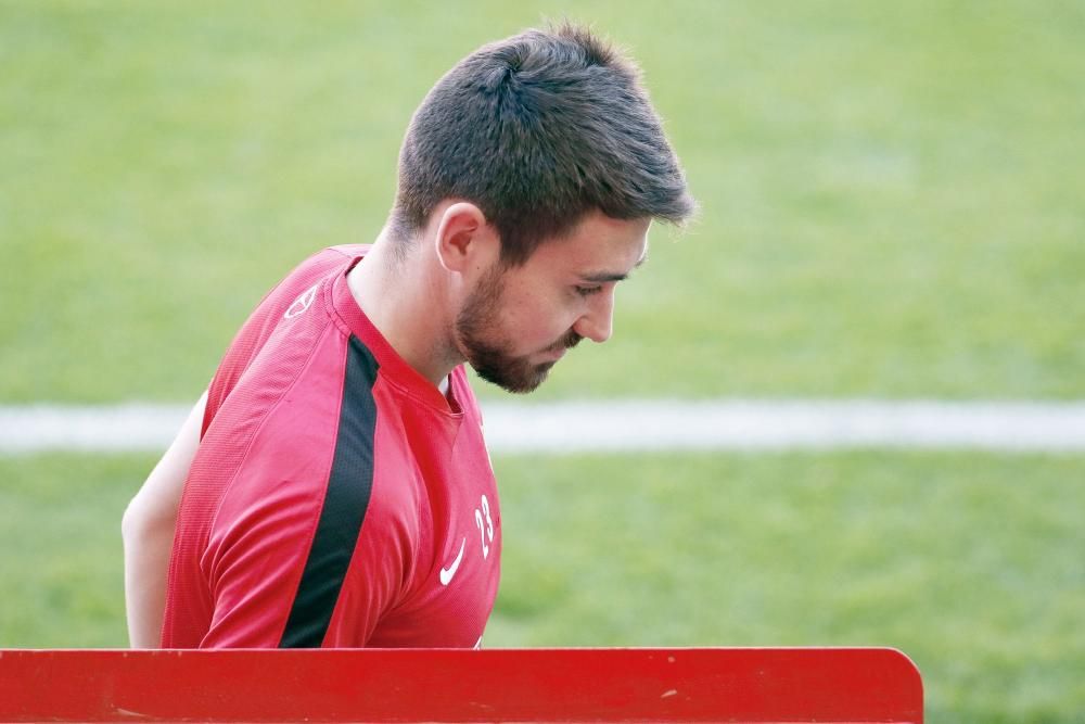 Entrenamiento del Sporting 04/04/2017