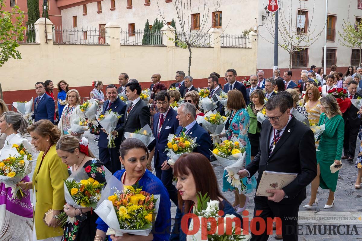 Misa del día 1 de mayo en honor a la Vera Cruz de caravaca