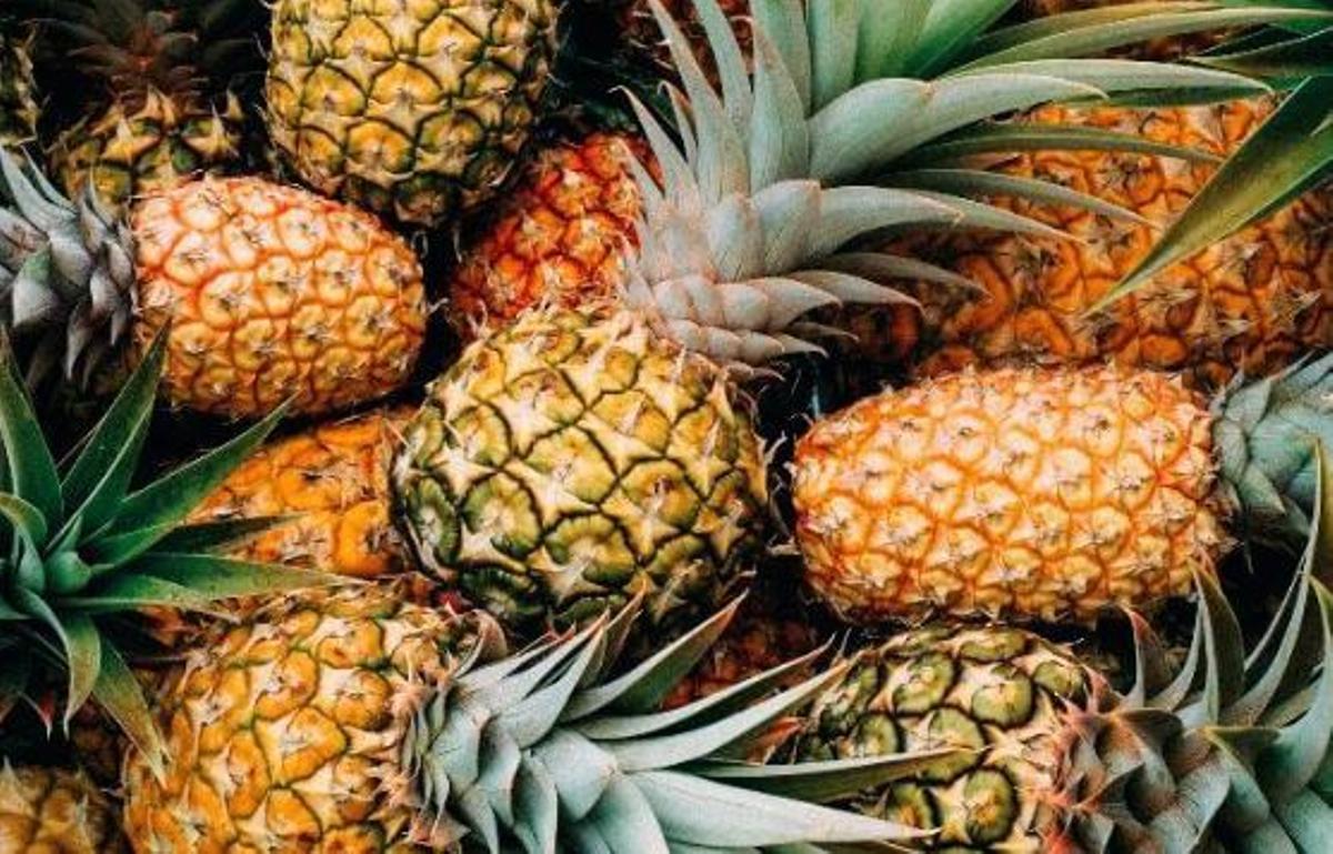 La piña es una fruta que puede afectar al desarrollo intestinal por su proporción de azúcares