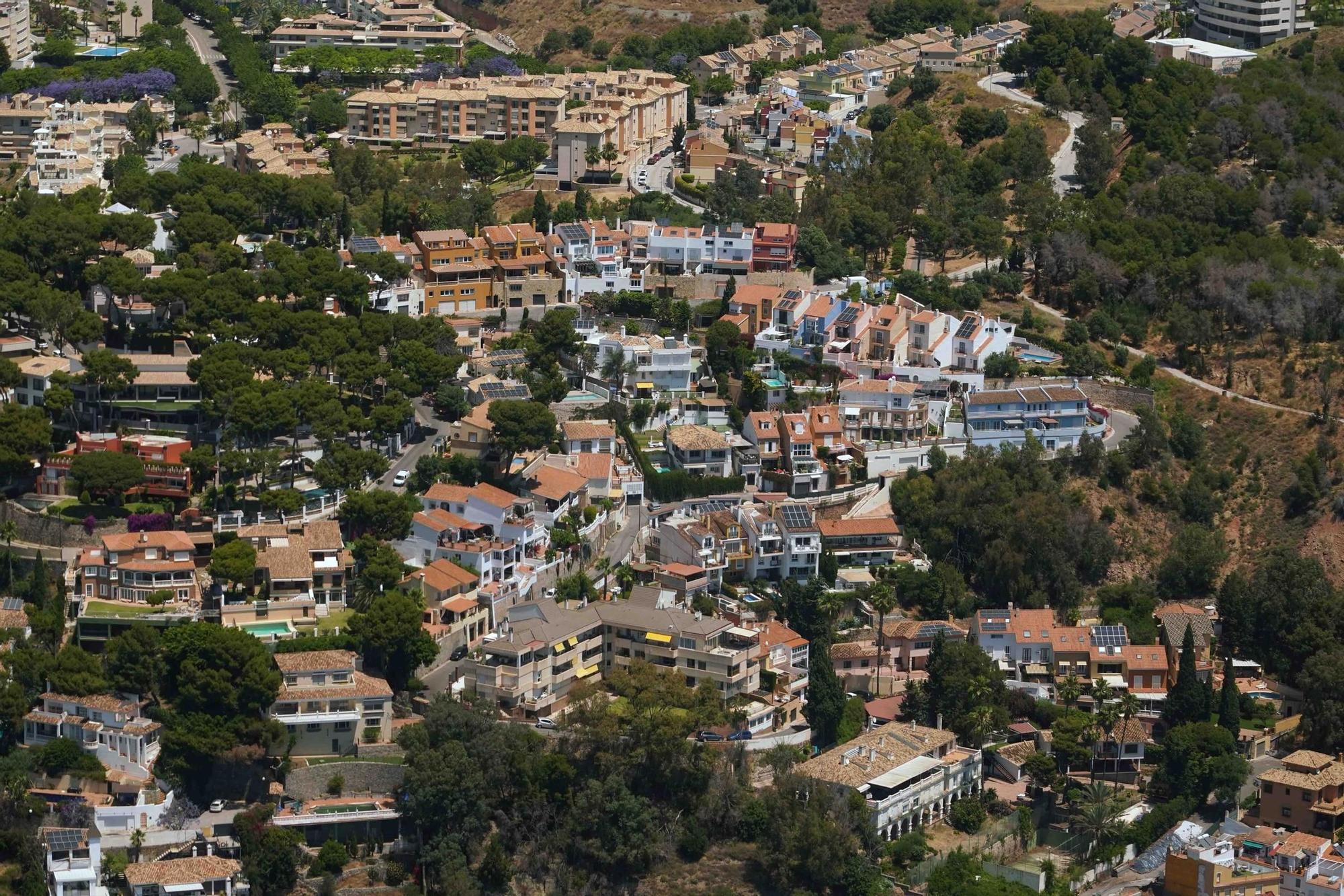 Vista aérea de la zona Este de la capital