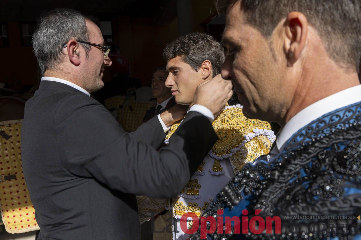 Tarde histórica en Abarán con la alternativa de José María Trigueros y el indulto de Tomás Rufo, junto a Castella salieron a hombros