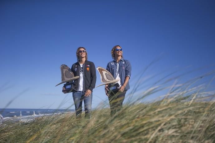 Iballa y Daida Ruano, campeona y subcampeona del mundo de windsurf de la PWA en Alemania
