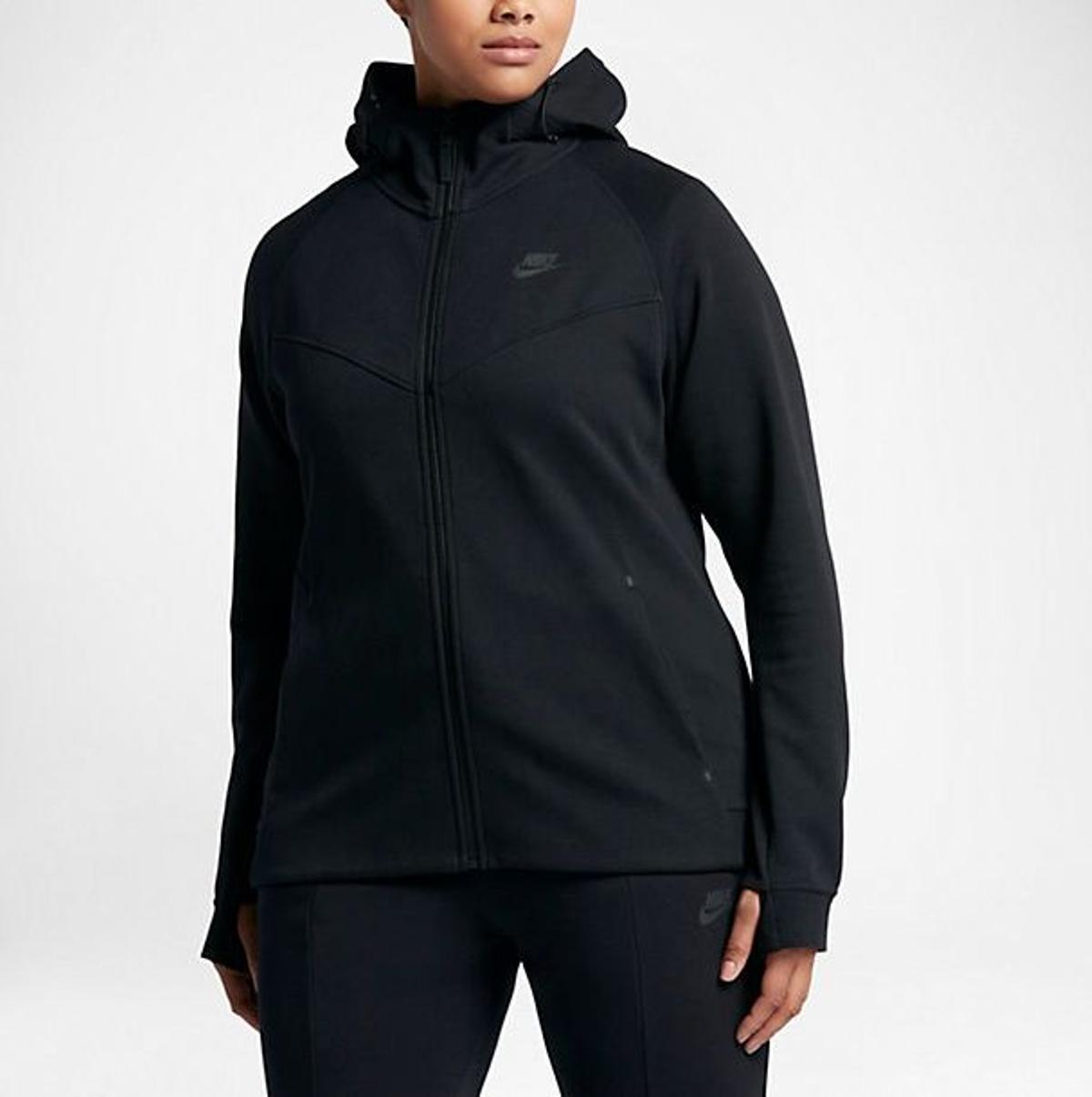 Nike 'Plus size': Chaqueta negra