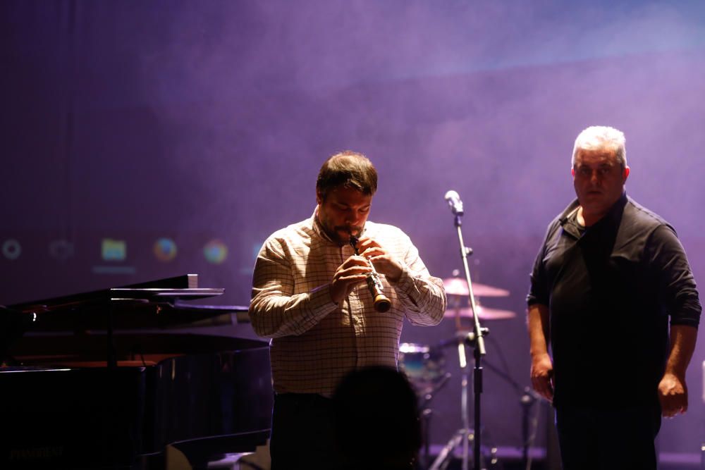 Preparativos del homenaje a Joaquín Díaz