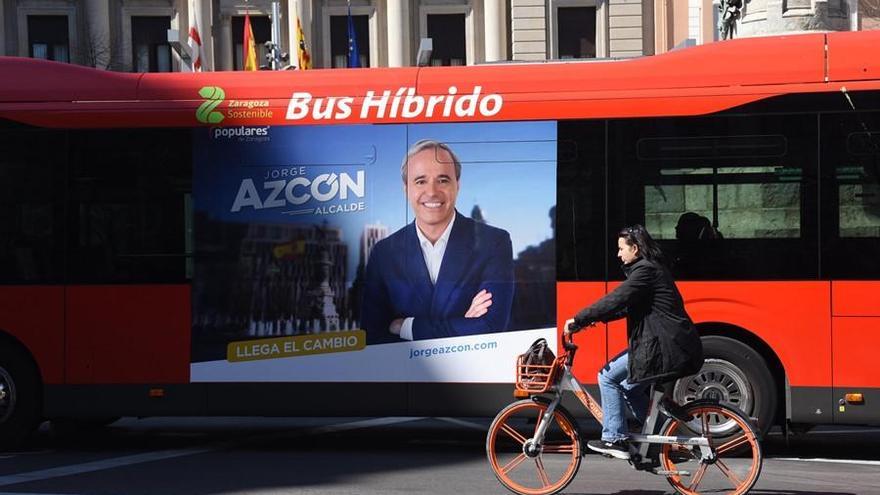 La Junta Electoral permite la campaña de Azcón cuando ya ha terminado