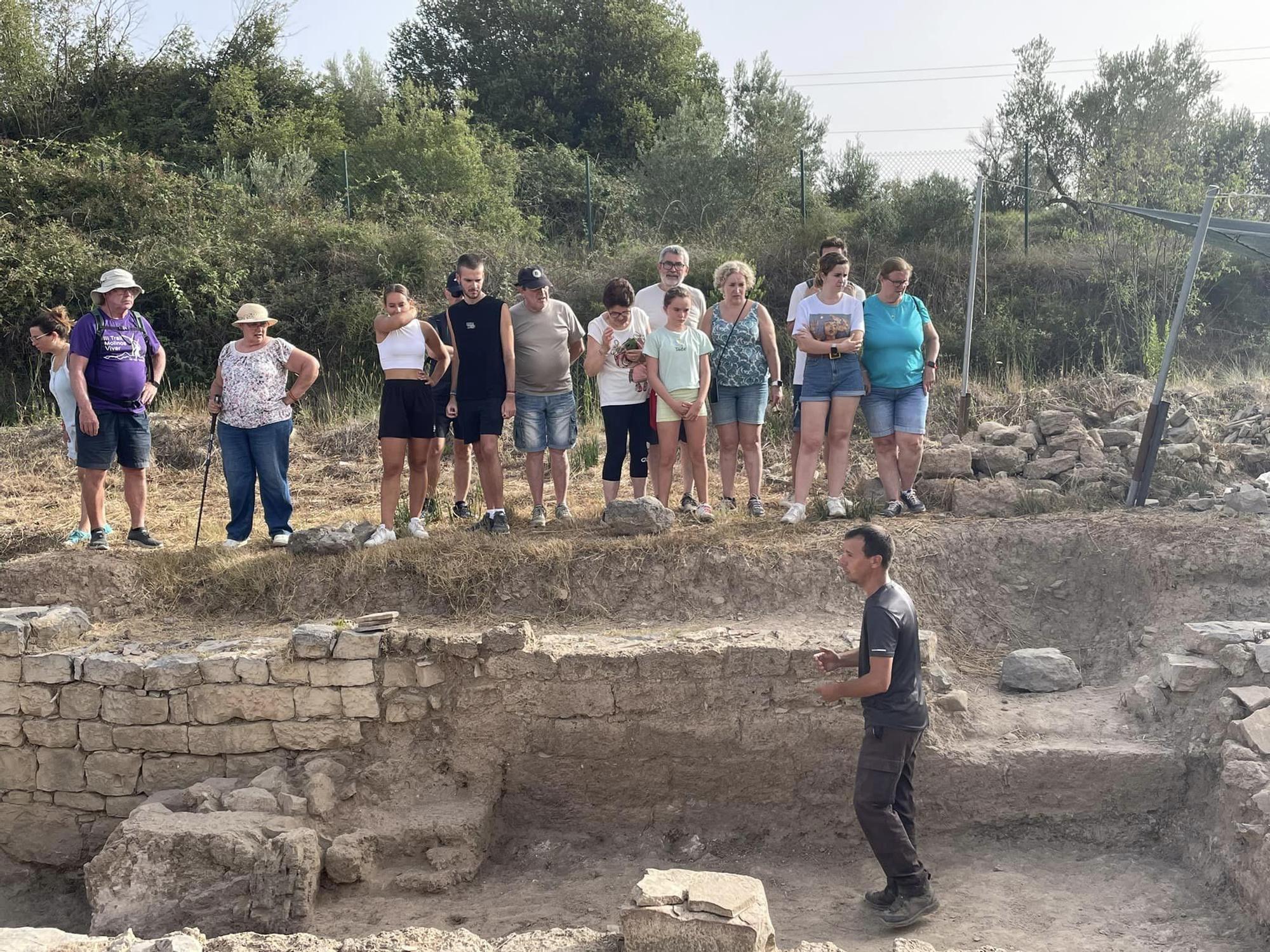 Continúan las excavaciones en la Villa Romana de Viver