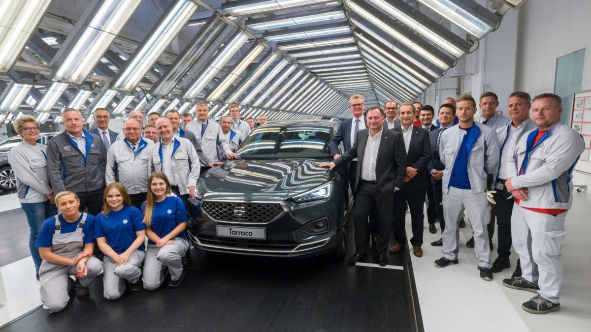 Inicio de producción del nuevo Seat Tarraco en Wolfsburg.