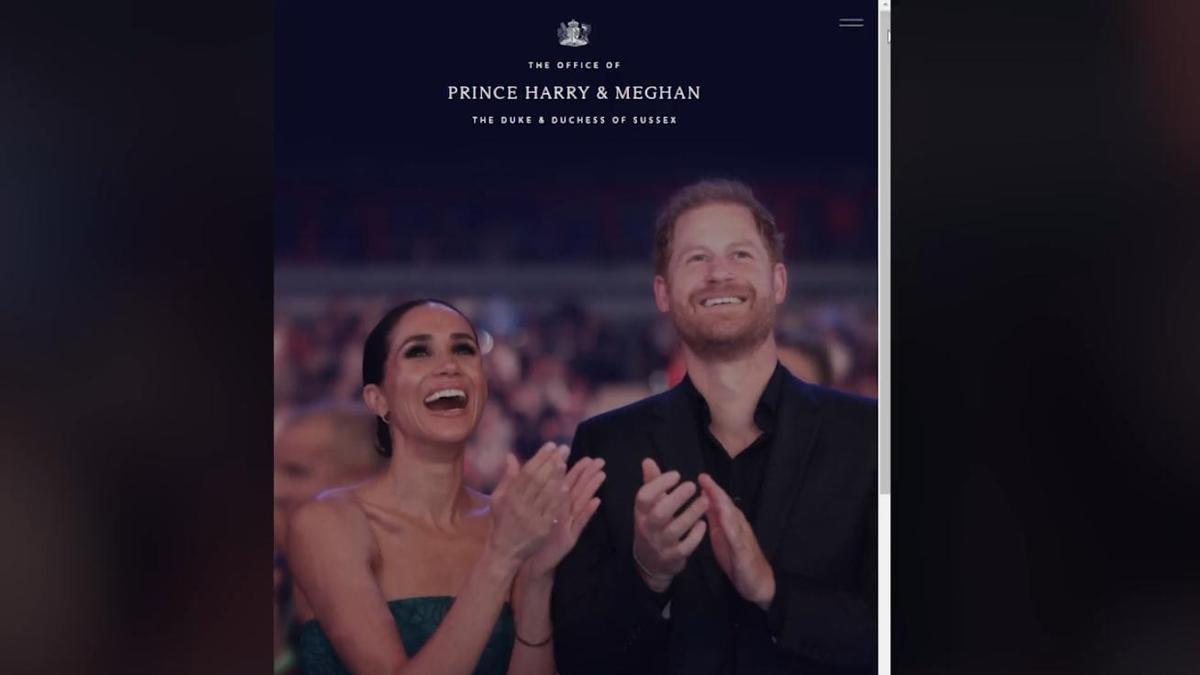 Harry y Meghan Markle lanzan su nueva web en un momento delicado