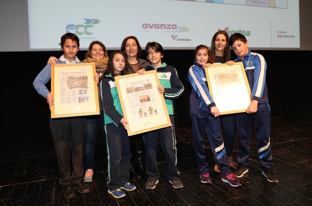 Así fue la entrega de premios de Faro da Escola