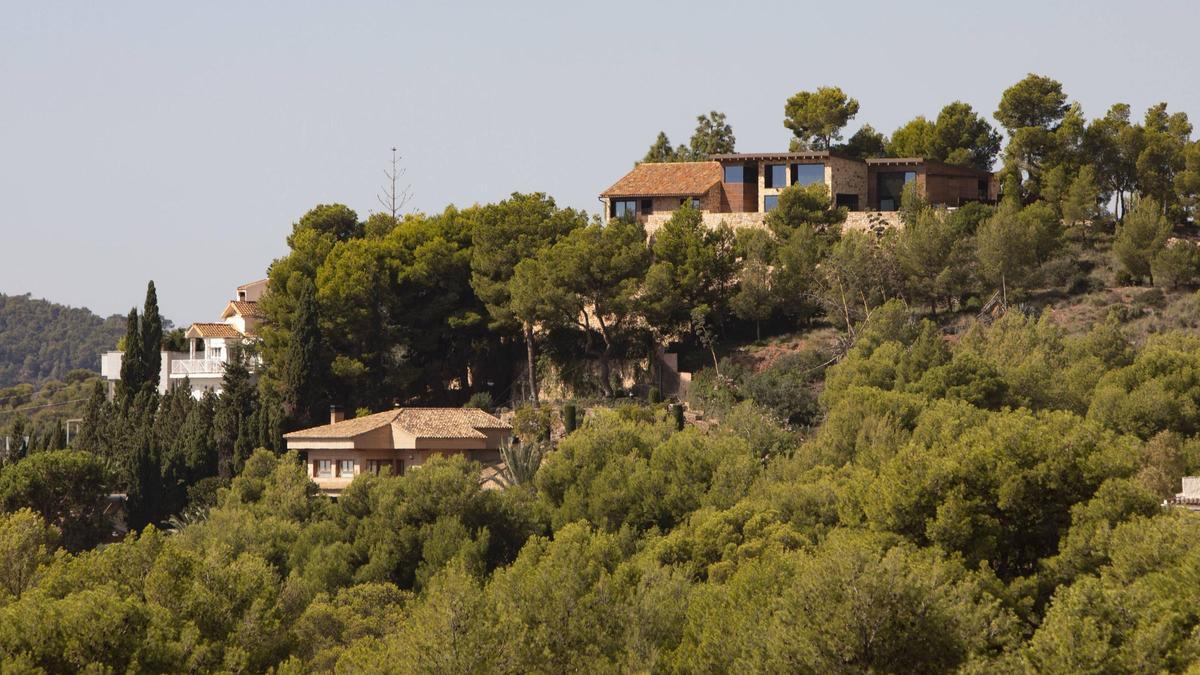 Una vista de la urbanización Los Monasterios.