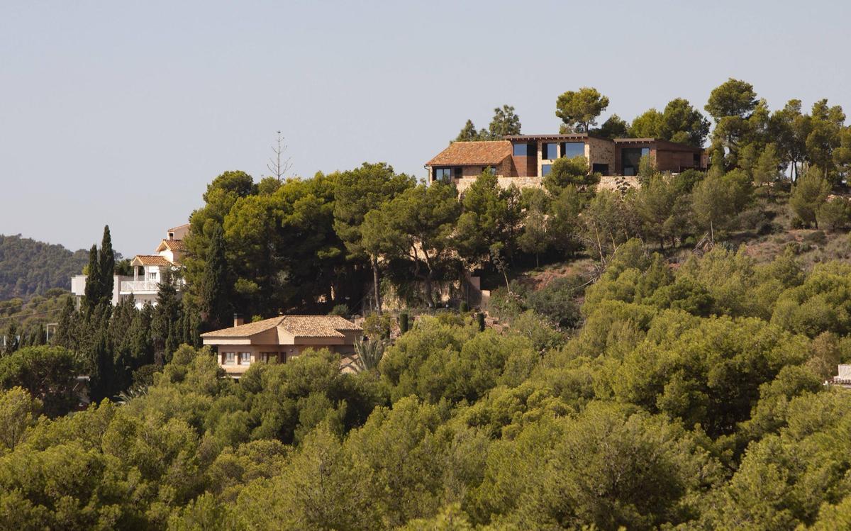 Una vista de la urbanización Los Monasterios.