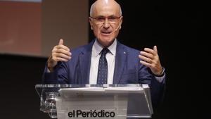 Josep Antoni Duran Lleida, en el debate de EL PERIÓDICO.