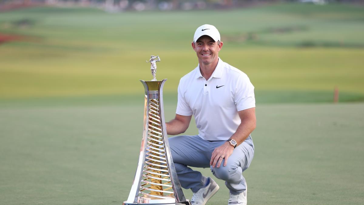 Golf World Tour Championship in Dubai