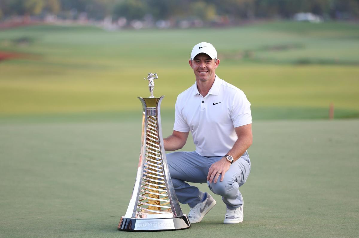 Golf World Tour Championship in Dubai