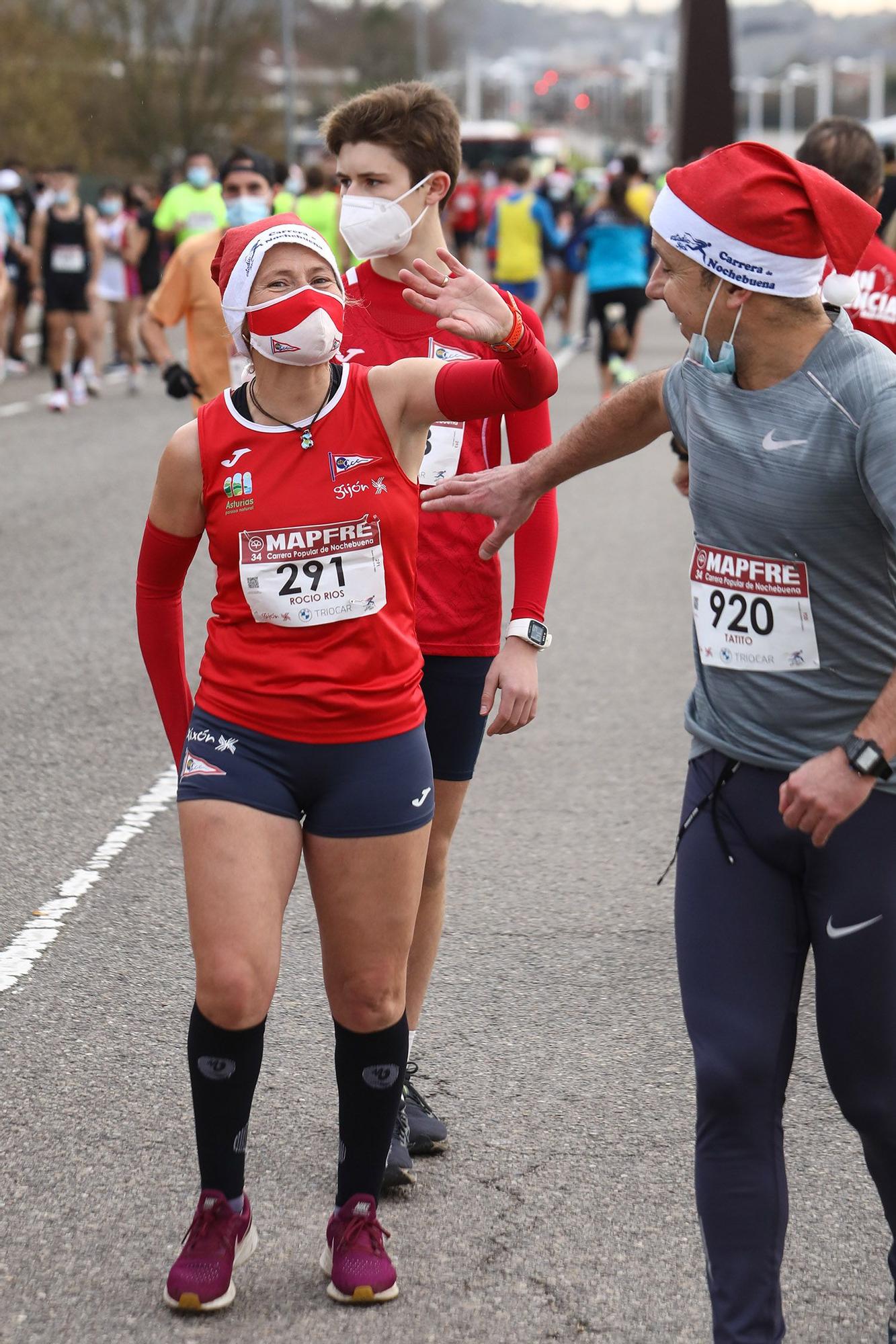 La carrera Popular de Nochebuena de Gijón