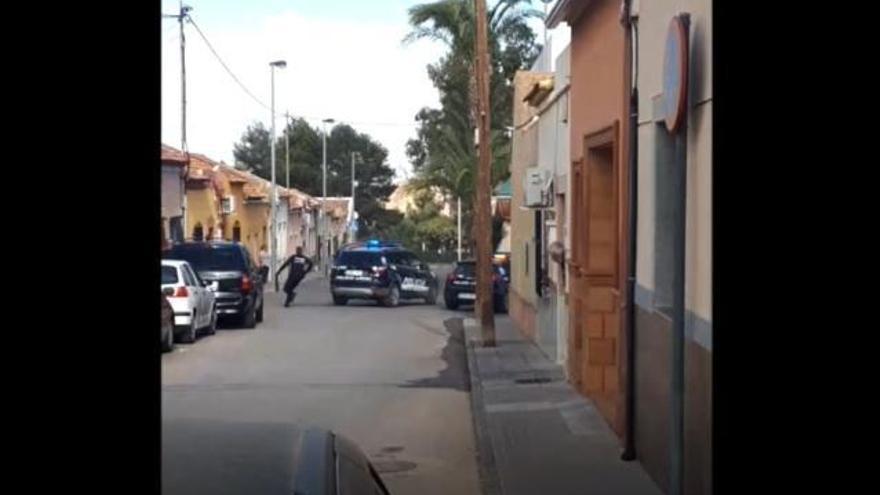 Detenido en Cartagena un conductor kamikaze tras una espectacular persecución