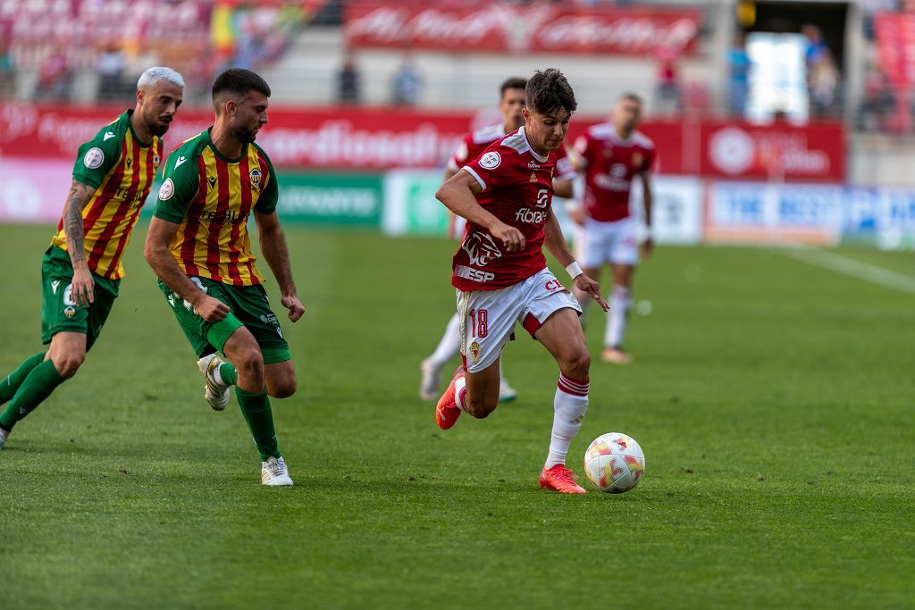 Real Murcia - Castellón, en imágenes