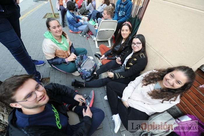 Colas para el concierto de Malú