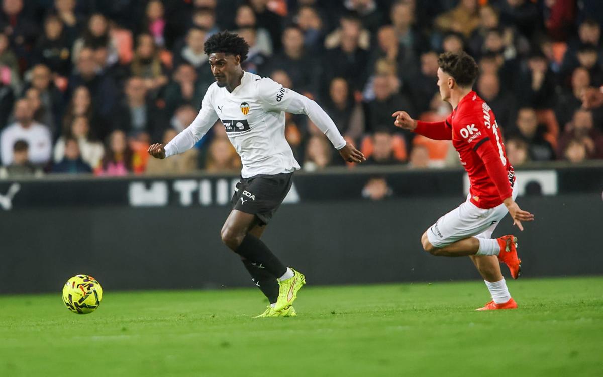 El Valencia CF - Mallorca, en imágenes