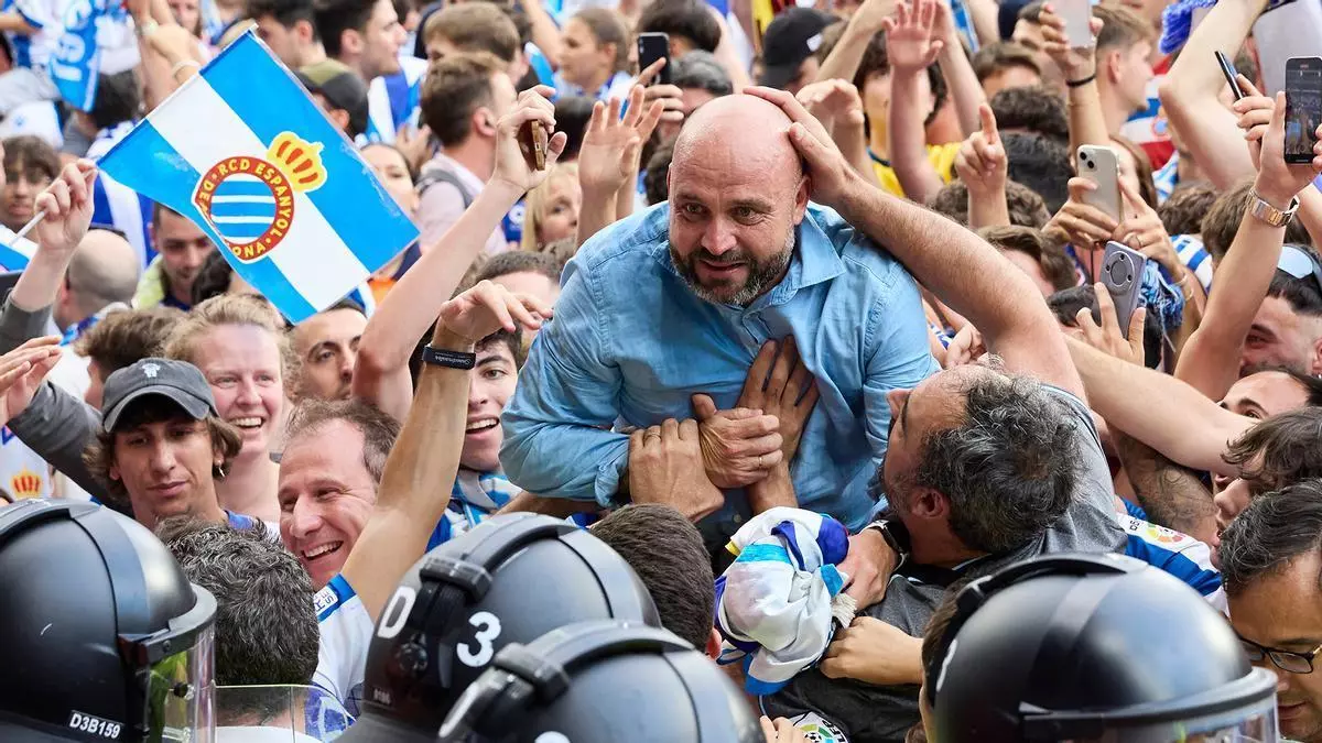 Dos años de Manolo, el entrenador "políticamente incorrecto" que ha transformado al Espanyol