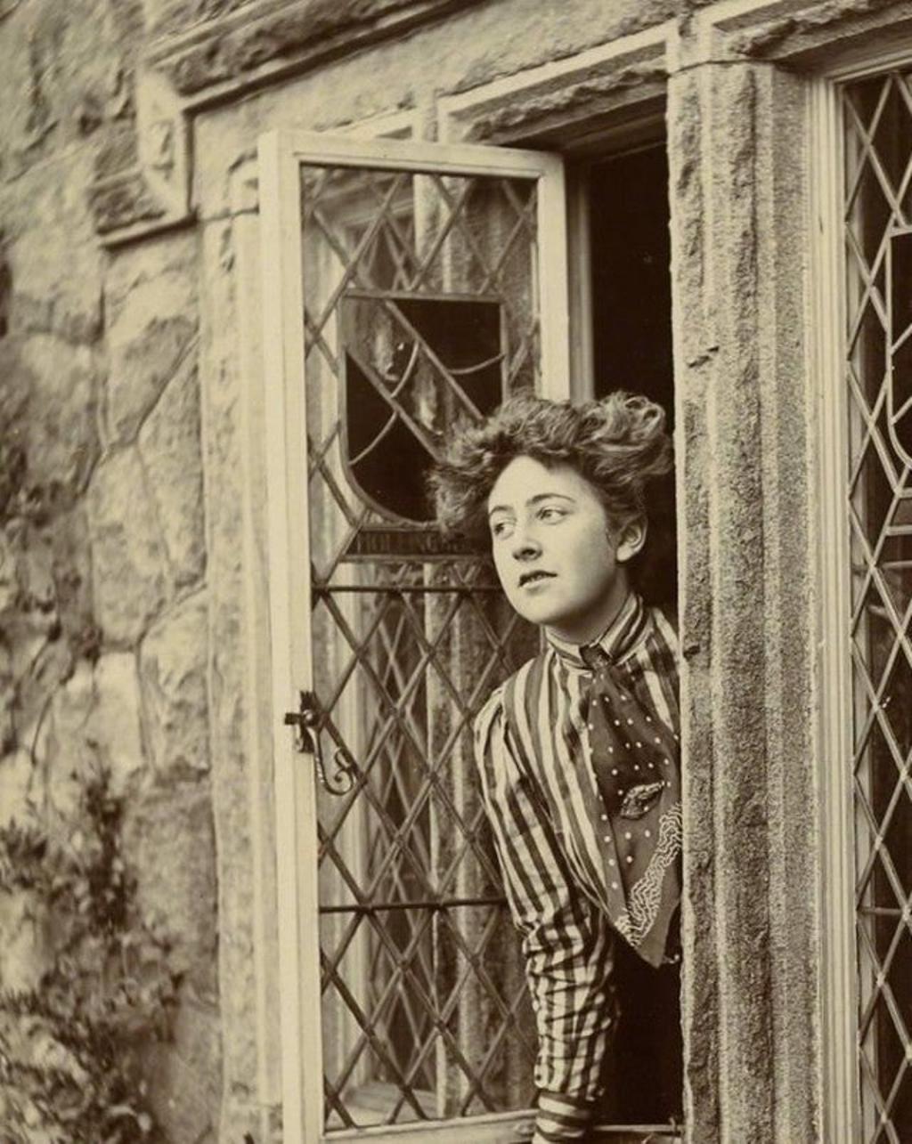 Agatha Christie de jóven.