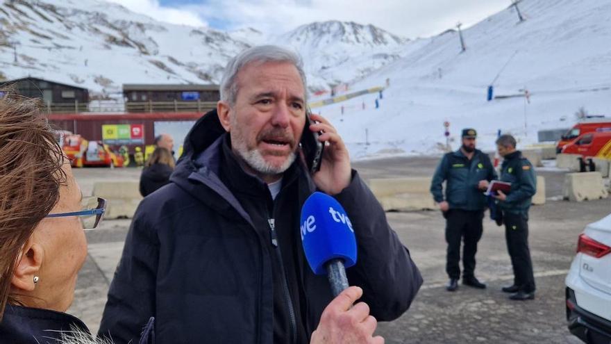 Azcón: &quot;El telesilla había pasado los controles administrativos&quot;