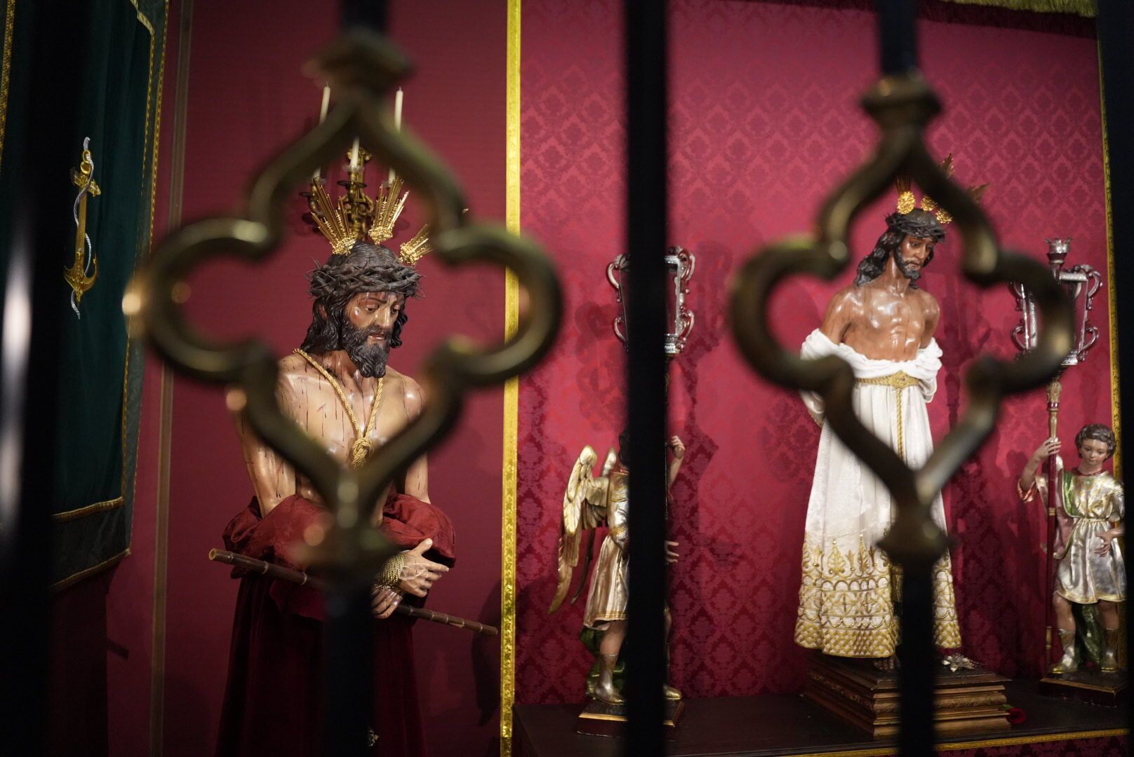 Nuestro Padre Jesús de los Afligidos de Puente Genil ya está en la iglesia de San Andrés