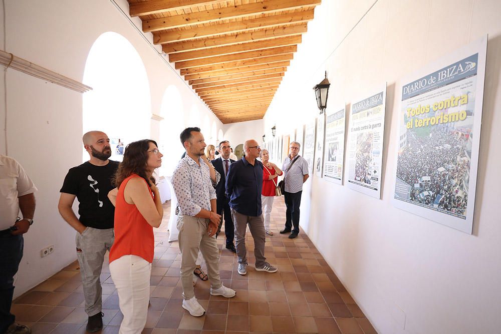 Inauguración de la muestra de Portada de Diario de Ibiza