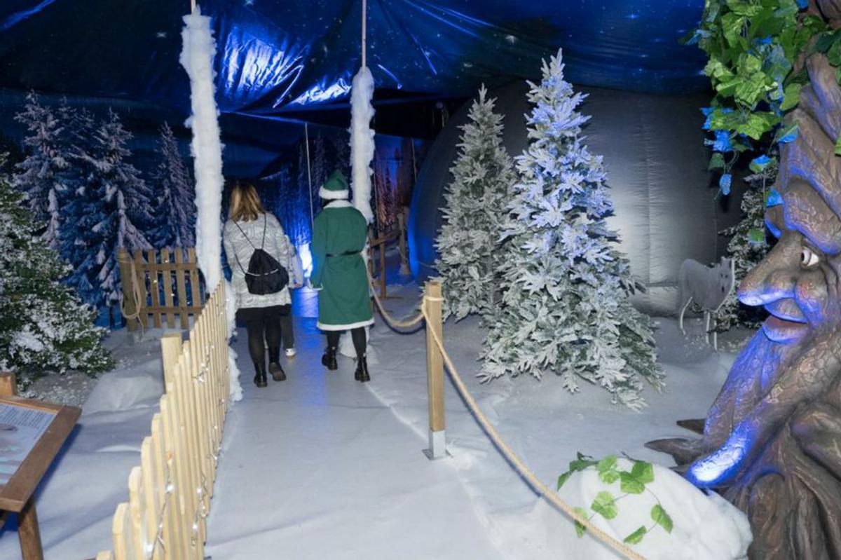 Público el año pasado en la casa de Papá Noel.