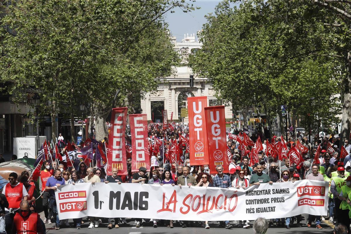 Las reivindicaciones de los sindicatos ante el 1 de mayo