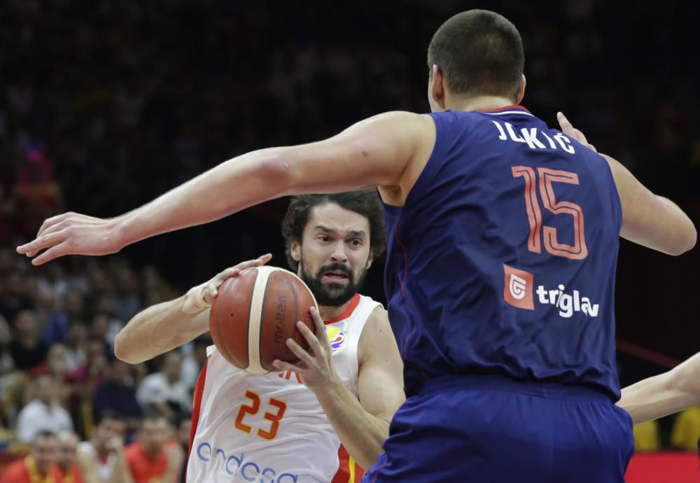 Mundial de baloncesto: España - Serbia