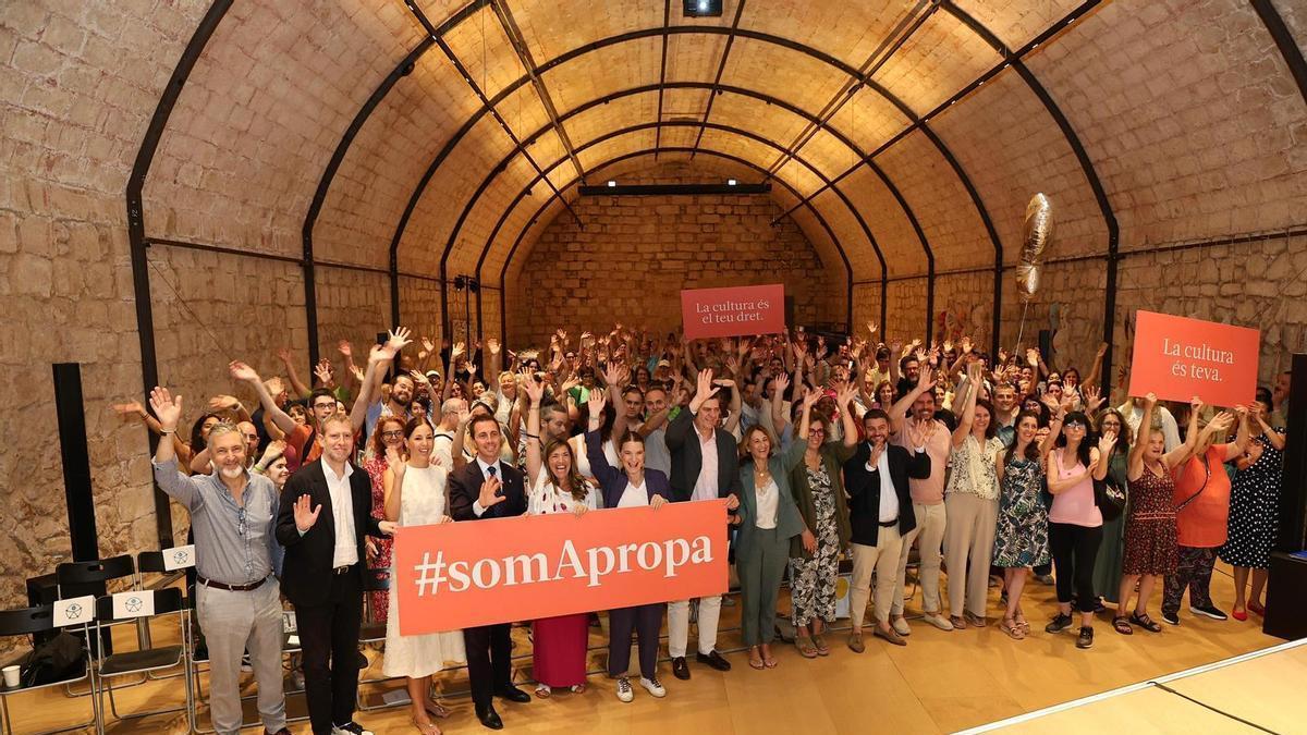 Celebración del quinto aniversario de 'Apropa Cultura'.