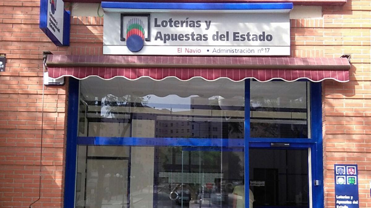 La administración de lotería que validó en Alicante el boleto ganador